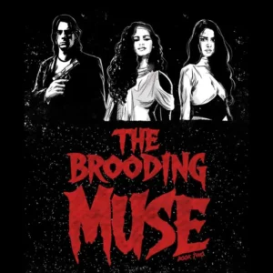 The Brooding Muse Book Two graphic novel cover by Cherry Bomb Comics LLC