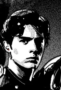 Dylan standing beside Charlie during the Sun City meteor shower, athletic and protective just before the catastrophic strike that leaves him missing.