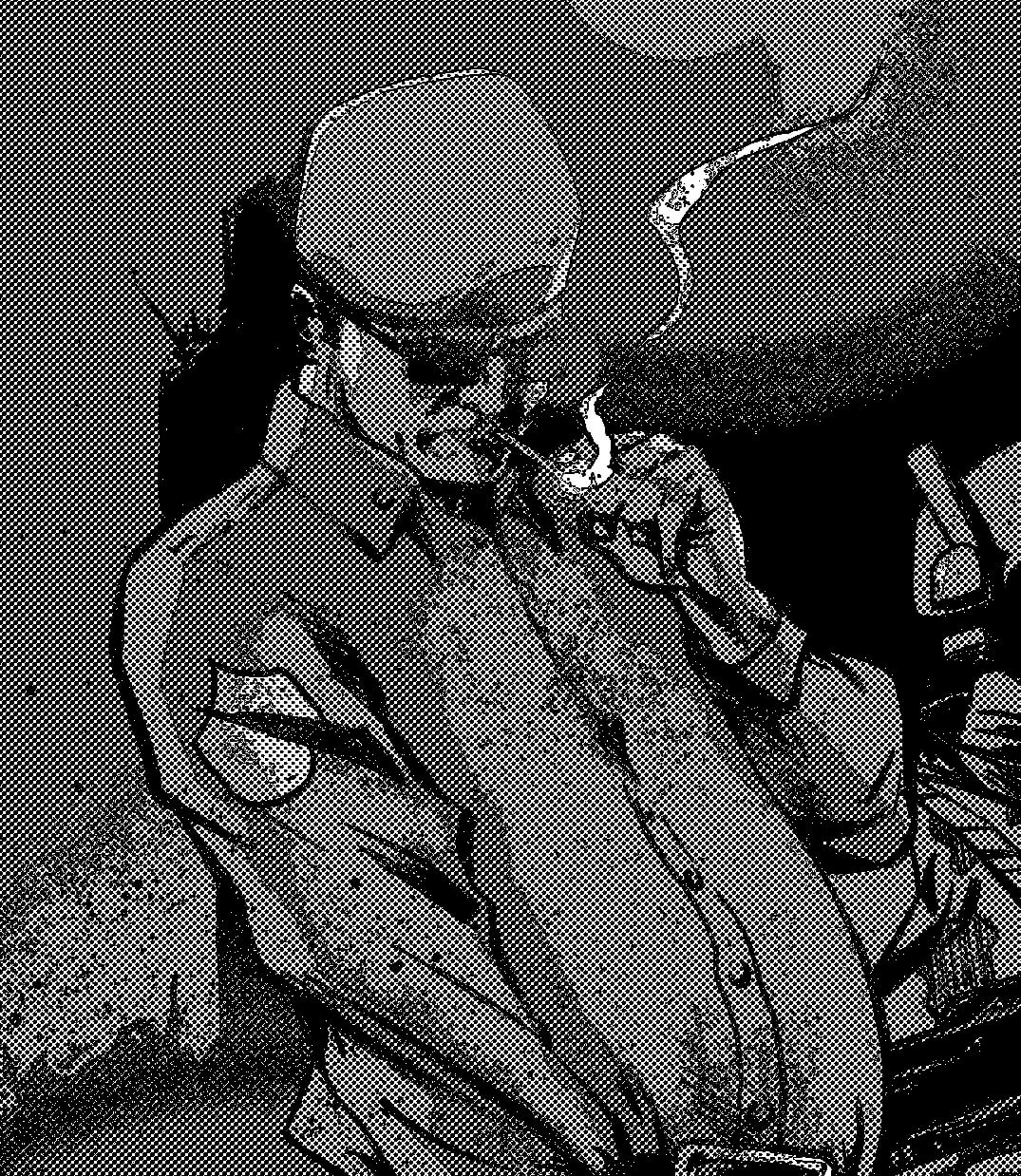 General Trann in military command posture, severe and battle-hardened, emerging from classified history as a dangerous presence tied to Sun City and the meteor event.