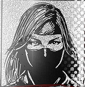 Violet surrounded by solar fire, channeling the power of the sun into destructive flames.