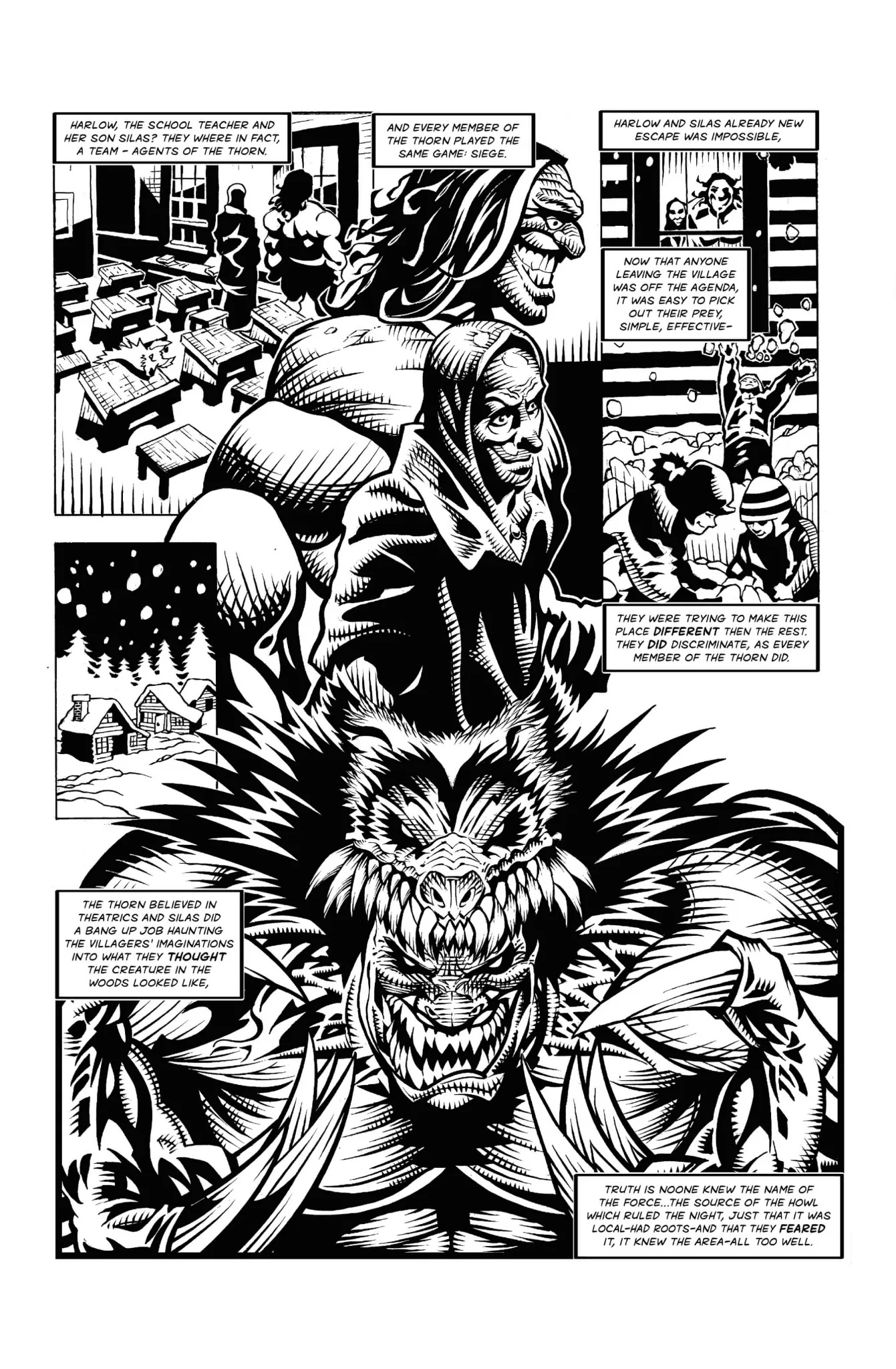 The Brooding Muse Book Two interior page