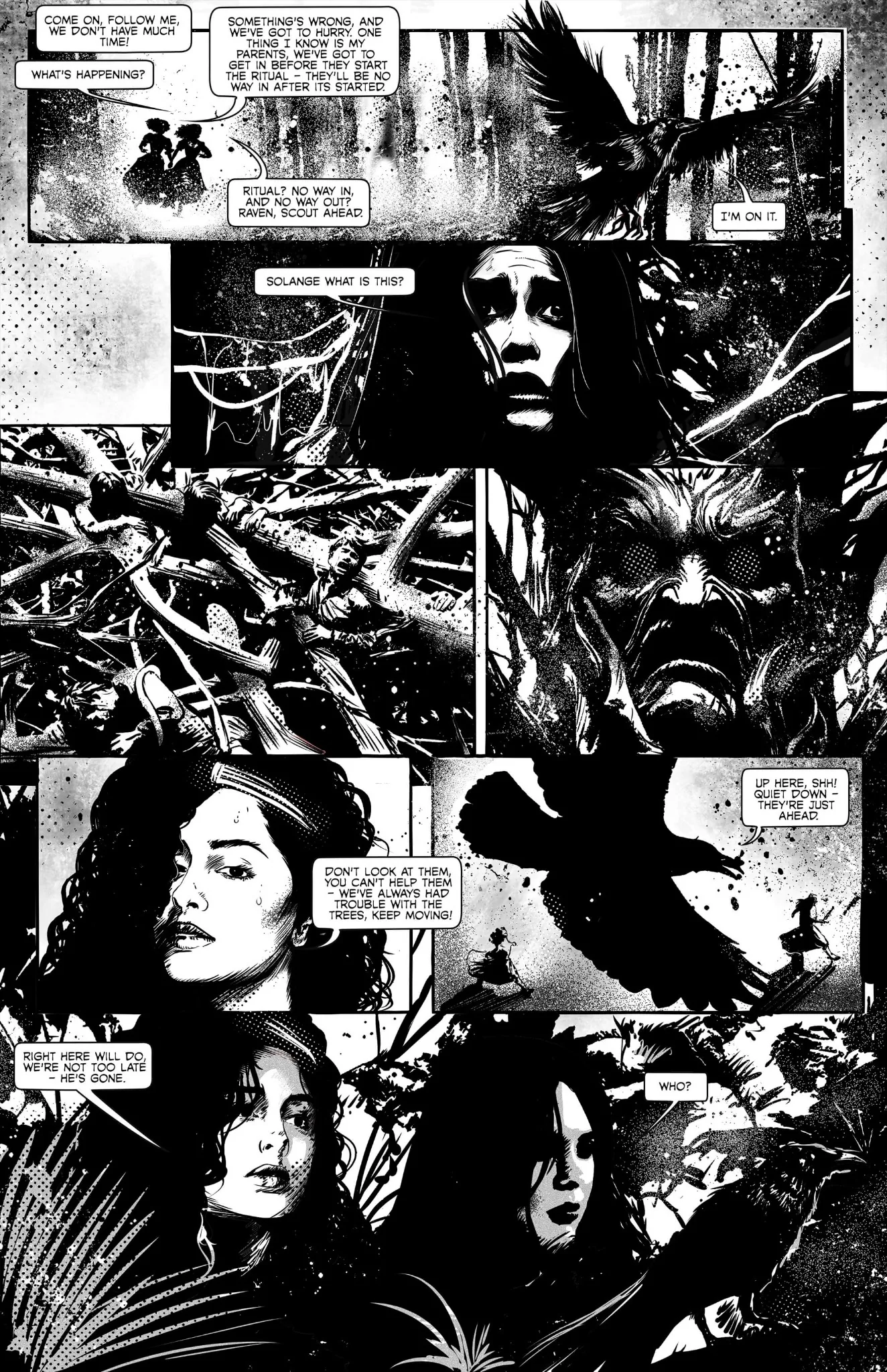 The Brooding Muse Book Two interior page