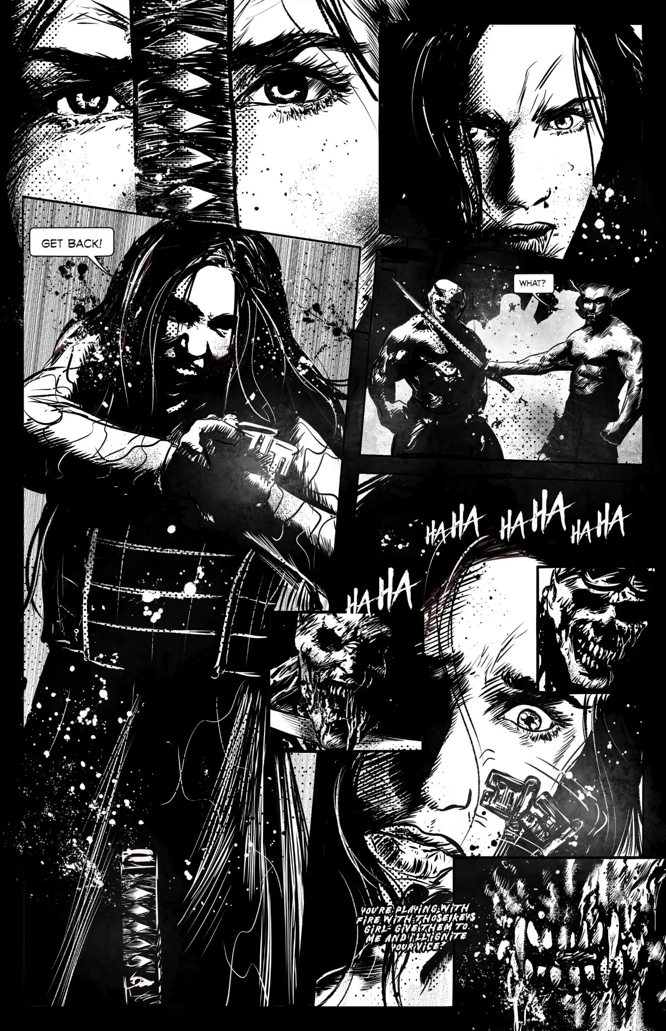 The Brooding Muse Book Two interior page