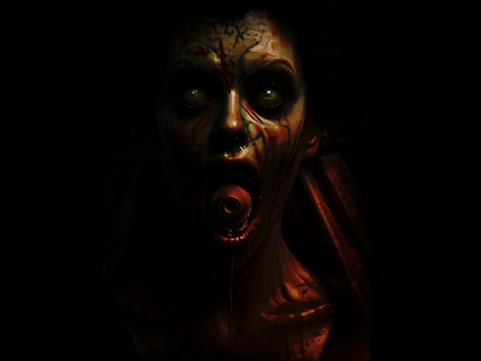 The Brooding Muse emerges from the shadows, THE twisted, demented, missing enforcer of The Brooding Muse Universe.